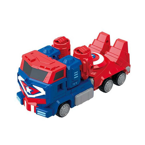 BB TOY ทรานฟอร์มคาร์กัปตันอเมริกา Captain America BB TOY ทรานฟอร์มคาร์กัปตันอเมริกา Captain America