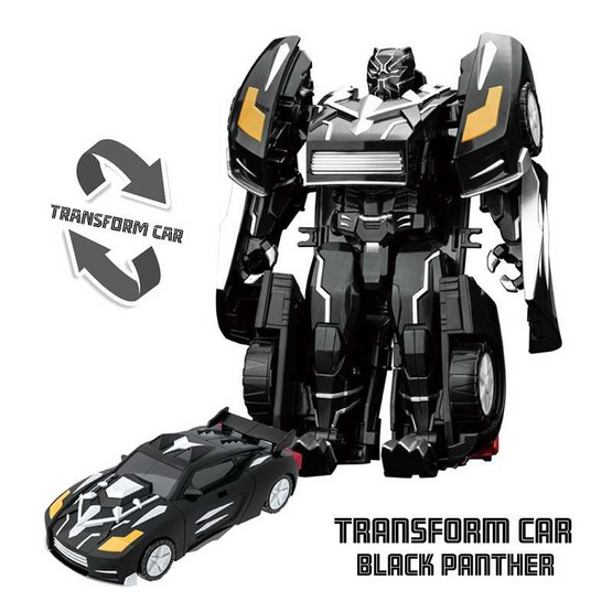 BB TOY ทรานฟอร์มคาร์แบล็คแพนเตอร์ Black Planter