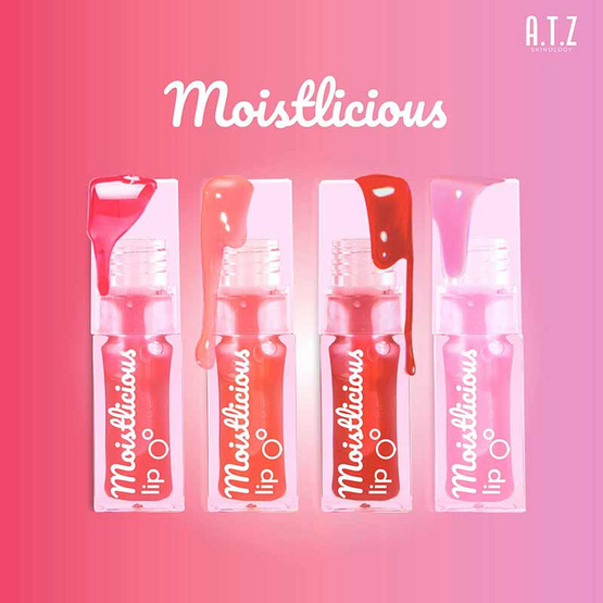 A.T.Z Skinology ลิปออยล์ Moistlicious Lip 6.2 กรัม A.T.Z Skinology ลิปออยล์ Moistlicious Lip 6.2 กรัม