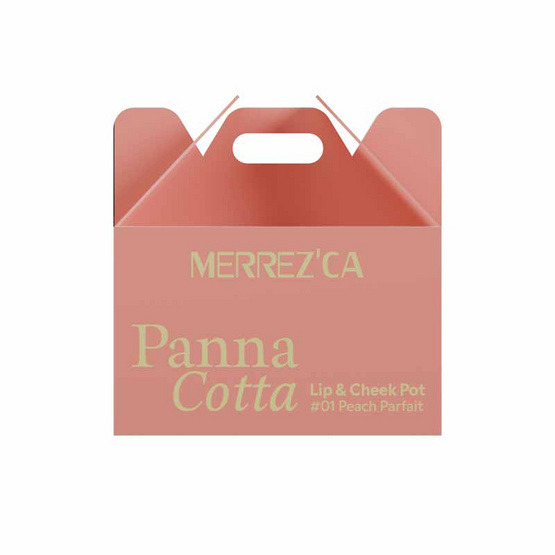 Merrezca ลิปบาล์ม Panna Cotta Lip & Cheek Pot 5 กรัม Merrezca ลิปบาล์ม Panna Cotta Lip & Cheek Pot 5 กรัม