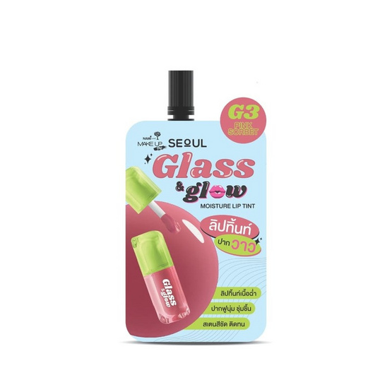 Nami เซ็ตลิปทินท์ Make Up Pro Seoul Glass & Glow Moisture Lip Tint 2 กรัม แพ็ก 4 ชิ้น Nami เซ็ตลิปทินท์ Make Up Pro Seoul Glass & Glow Moisture Lip Tint 2 กรัม แพ็ก 4 ชิ้น