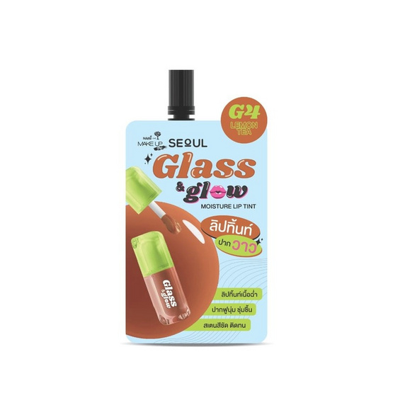 Nami เซ็ตลิปทินท์ Make Up Pro Seoul Glass & Glow Moisture Lip Tint 2 กรัม แพ็ก 4 ชิ้น Nami เซ็ตลิปทินท์ Make Up Pro Seoul Glass & Glow Moisture Lip Tint 2 กรัม แพ็ก 4 ชิ้น