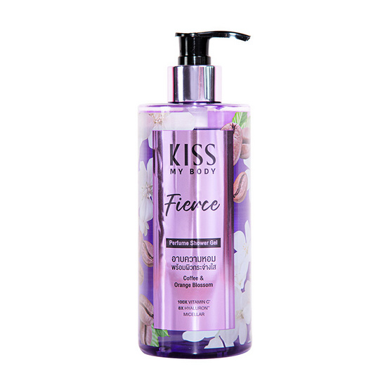 Kiss My Body เจลอาบน้ำ Perfume Shower Gel Fierce 380 มล. Kiss My Body เจลอาบน้ำ Perfume Shower Gel Fierce 380 มล.