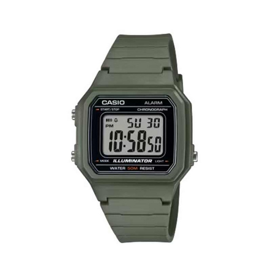 Casio นาฬิกาข้อมือ รุ่น W217H-3AVDF Casio นาฬิกาข้อมือ รุ่น W217H-3AVDF