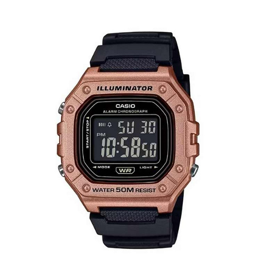 Casio นาฬิกาข้อมือ รุ่น W218HM-5BVDF Casio นาฬิกาข้อมือ รุ่น W218HM-5BVDF