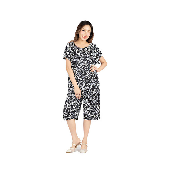 Sabina เซ็ทชุดลำลอง รุ่น Lounge Wear รหัส NVJ24008 Sabina เซ็ทชุดลำลอง รุ่น Lounge Wear รหัส NVJ24008