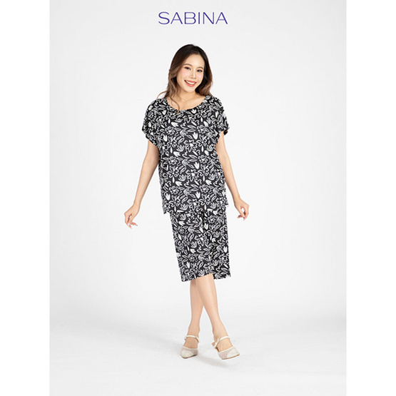 Sabina เซ็ทชุดลำลอง รุ่น Lounge Wear รหัส NVJ24008 Sabina เซ็ทชุดลำลอง รุ่น Lounge Wear รหัส NVJ24008