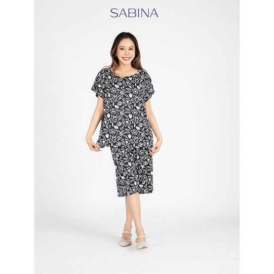 Sabina เซ็ทชุดลำลอง รุ่น Lounge Wear รหัส NVJ24008 Sabina เซ็ทชุดลำลอง รุ่น Lounge Wear รหัส NVJ24008