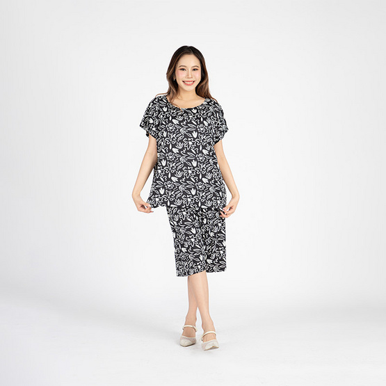 Sabina เซ็ทชุดลำลอง รุ่น Lounge Wear รหัส NVJ24008 Sabina เซ็ทชุดลำลอง รุ่น Lounge Wear รหัส NVJ24008
