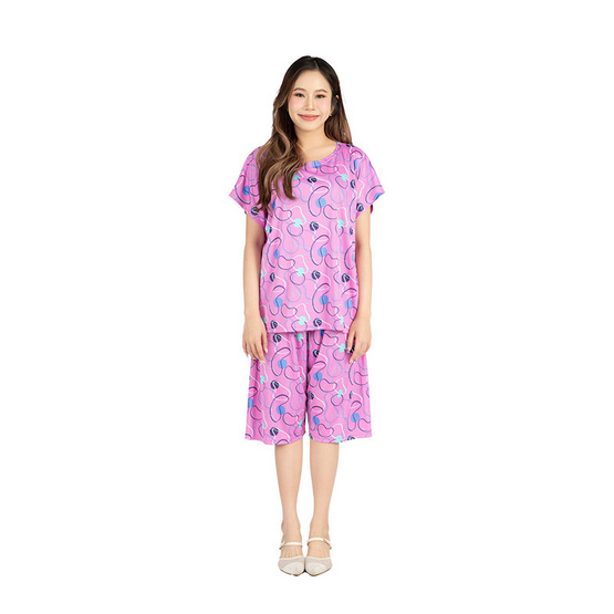 Sabina เซ็ทชุดลำลอง รุ่น Lounge Wear รหัส NVJ24008 Sabina เซ็ทชุดลำลอง รุ่น Lounge Wear รหัส NVJ24008