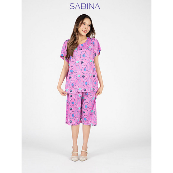 Sabina เซ็ทชุดลำลอง รุ่น Lounge Wear รหัส NVJ24008 Sabina เซ็ทชุดลำลอง รุ่น Lounge Wear รหัส NVJ24008