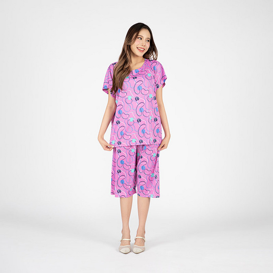 Sabina เซ็ทชุดลำลอง รุ่น Lounge Wear รหัส NVJ24008 Sabina เซ็ทชุดลำลอง รุ่น Lounge Wear รหัส NVJ24008