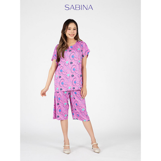 Sabina เซ็ทชุดลำลอง รุ่น Lounge Wear รหัส NVJ24008 Sabina เซ็ทชุดลำลอง รุ่น Lounge Wear รหัส NVJ24008