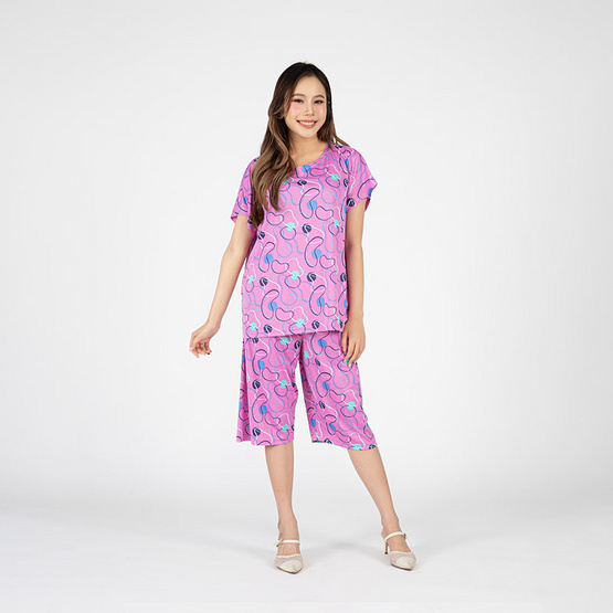 Sabina เซ็ทชุดลำลอง รุ่น Lounge Wear รหัส NVJ24008 Sabina เซ็ทชุดลำลอง รุ่น Lounge Wear รหัส NVJ24008