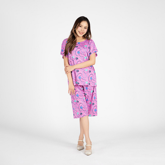 Sabina เซ็ทชุดลำลอง รุ่น Lounge Wear รหัส NVJ24008 Sabina เซ็ทชุดลำลอง รุ่น Lounge Wear รหัส NVJ24008