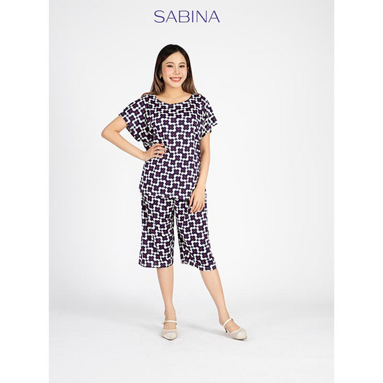 Sabina เซ็ทชุดลำลอง รุ่น Lounge Wear รหัส NVJ24008 Sabina เซ็ทชุดลำลอง รุ่น Lounge Wear รหัส NVJ24008
