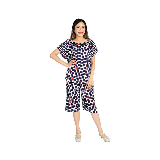 Sabina เซ็ทชุดลำลอง รุ่น Lounge Wear รหัส NVJ24008 Sabina เซ็ทชุดลำลอง รุ่น Lounge Wear รหัส NVJ24008