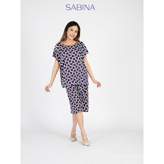 Sabina เซ็ทชุดลำลอง รุ่น Lounge Wear รหัส NVJ24008 Sabina เซ็ทชุดลำลอง รุ่น Lounge Wear รหัส NVJ24008