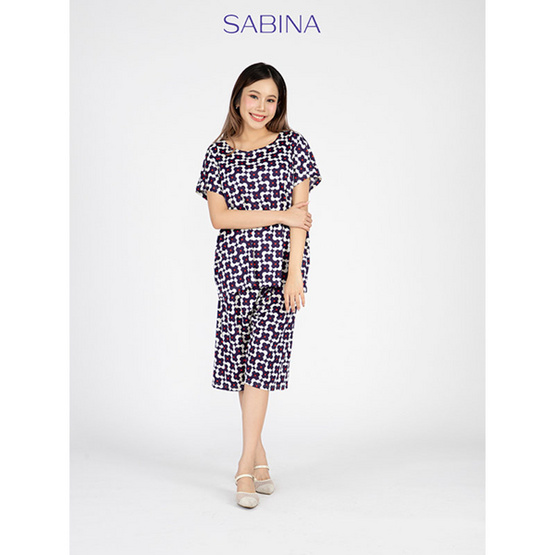 Sabina เซ็ทชุดลำลอง รุ่น Lounge Wear รหัส NVJ24008 Sabina เซ็ทชุดลำลอง รุ่น Lounge Wear รหัส NVJ24008