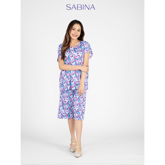 Sabina เซ็ทชุดลำลอง รุ่น Lounge Wear รหัส NVJ24008 Sabina เซ็ทชุดลำลอง รุ่น Lounge Wear รหัส NVJ24008