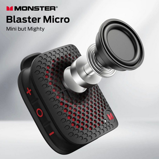 Monster ลำโพงพกพา Blaster Micro M3