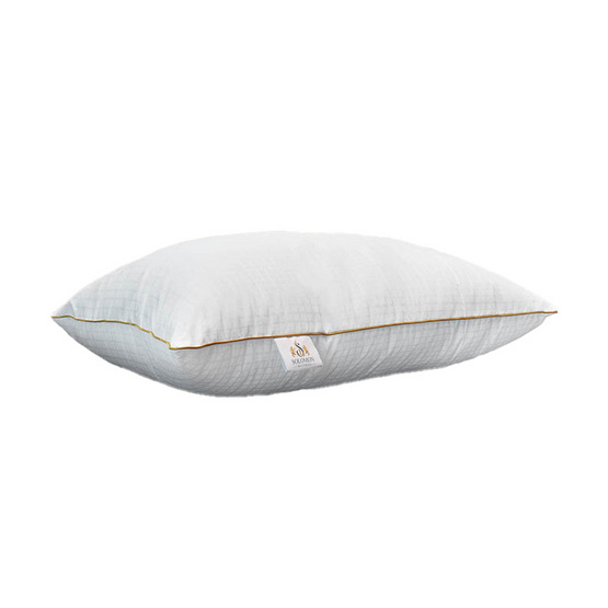 SOLOMON หมอนหนุนขอบทองเกรดโรงแรม Layla Pillow SOLOMON หมอนหนุนขอบทองเกรดโรงแรม Layla Pillow