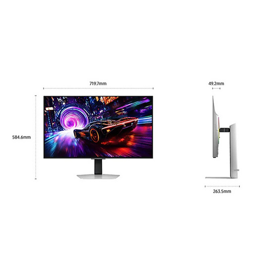 Samsung จอคอมพิวเตอร์เกม 32 นิ้ว Odyssey OLED G8 G81SF 4K 240Hz Samsung จอคอมพิวเตอร์เกม 32 นิ้ว Odyssey OLED G8 G81SF 4K 240Hz