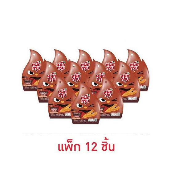 หมึกกรุบ เส้นบุกปรุงรสก๋วยเตี๋ยวเรือ 50 กรัม (แพ็ก 12 ชิ้น)