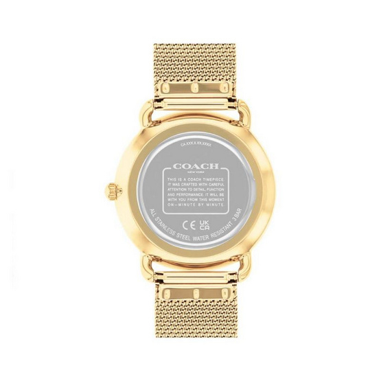Coach นาฬิกา รุ่น CO14504208 GOLD Coach นาฬิกา รุ่น CO14504208 GOLD