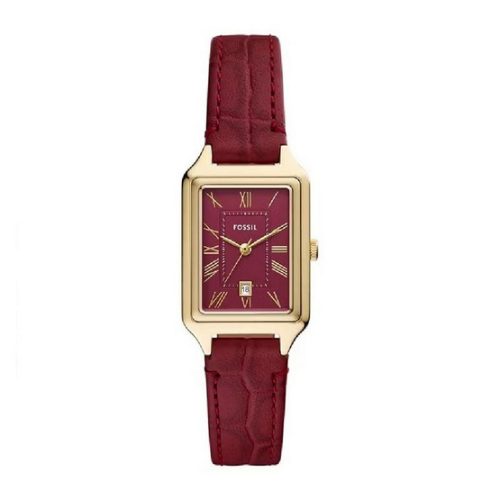 Fossil นาฬิกา รุ่น ES5383 RED CROCO Fossil นาฬิกา รุ่น ES5383 RED CROCO