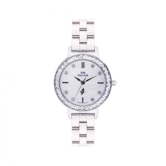 Paris Polo Club นาฬิกา รุ่น PPC-DC41-WE WHITE Paris Polo Club นาฬิกา รุ่น PPC-DC41-WE WHITE