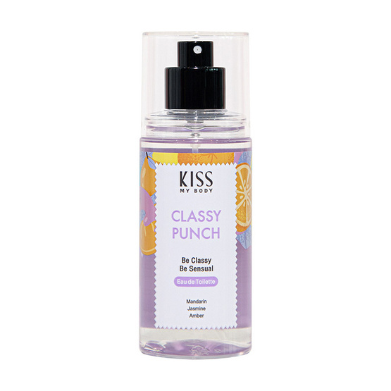 Kiss My Body สเปรย์น้ำหอม Eau De Toilette Classy Punch 88 มล. Kiss My Body สเปรย์น้ำหอม Eau De Toilette Classy Punch 88 มล.