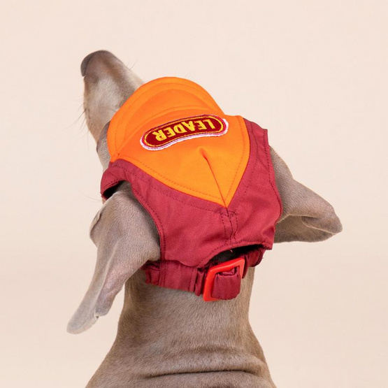 Clawset หมวกสัตว์เลี้ยง Leader แดง