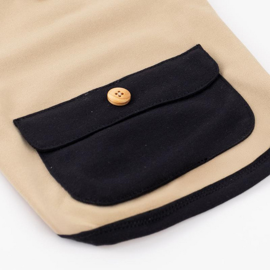 Clawset เสื้อกล้ามสัตว์เลี้ยง ชุดรักษ์โลก เบจ