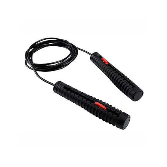 EXERCISE เชือกกระโดดปรับสาย SG-1228 สีดำ EXERCISE เชือกกระโดดปรับสาย SG-1228 สีดำ