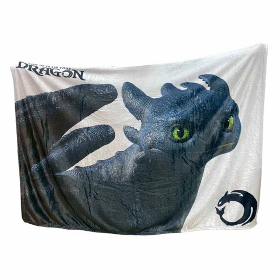 ผ้าห่มเขี้ยวกุด DRAGON สีขาว ผ้าห่มเขี้ยวกุด DRAGON สีขาว