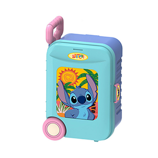 BB TOY Stitch เซตครัว ของเล่นกระเป๋าลาก Kitchen Trolley case
