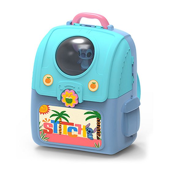 BB TOY Stitch เซตครัว ของเล่นกระเป๋าเป้ Kitchen Backpack