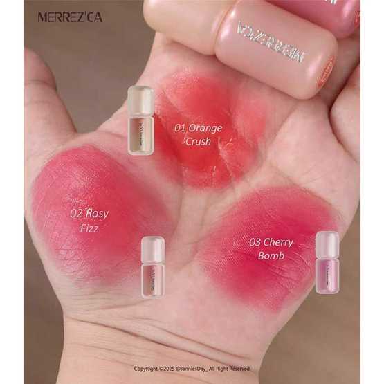 Merrezca ลิปทินท์ Stain Stay All-in-Tint 5 มล.