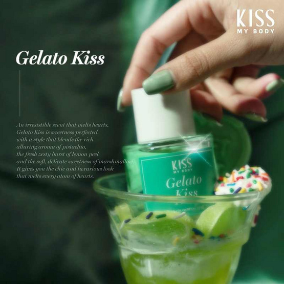 Kiss My Body น้ำหอม Eau De Perfum Gelato Kiss 50 มล. Kiss My Body น้ำหอม Eau De Perfum Gelato Kiss 50 มล.