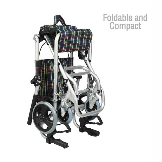 MEDILA รถเข็นวีลแชร์ อลูมิเนียม รุ่น COMPACT MEDILA รถเข็นวีลแชร์ อลูมิเนียม รุ่น COMPACT