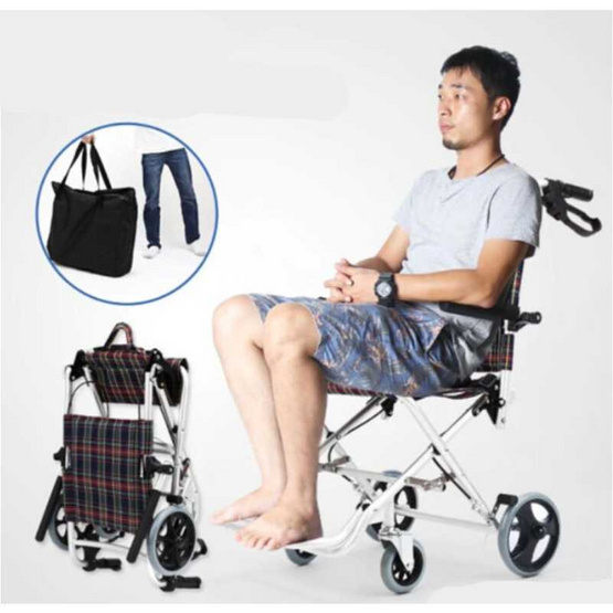 MEDILA รถเข็นวีลแชร์ อลูมิเนียม รุ่น COMPACT MEDILA รถเข็นวีลแชร์ อลูมิเนียม รุ่น COMPACT
