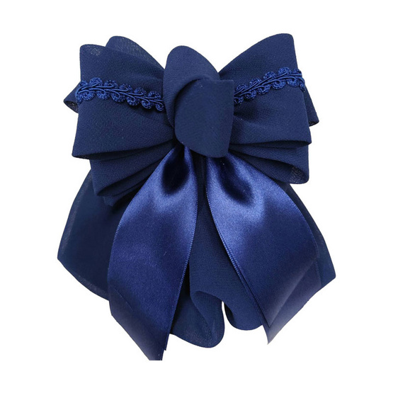 Day2Nite เน็ตติดผมโบว์กรมท่า Navy Blue N1