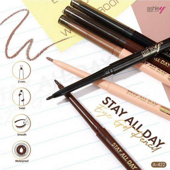 Ashley อายไลเนอร์ Eye Gel Pencil 0.15 กรัม No.02 Ashley อายไลเนอร์ Eye Gel Pencil 0.15 กรัม No.02