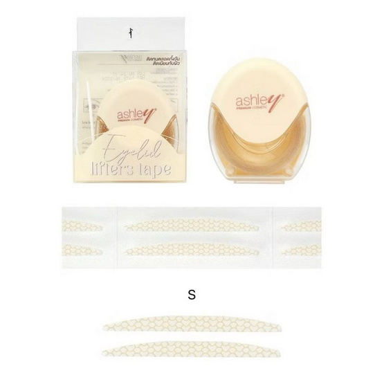 Ashley เทปติดตา 2 ชั้น Eyelid Lifters Tape Size S+แหนบ Ashley เทปติดตา 2 ชั้น Eyelid Lifters Tape Size S+แหนบ