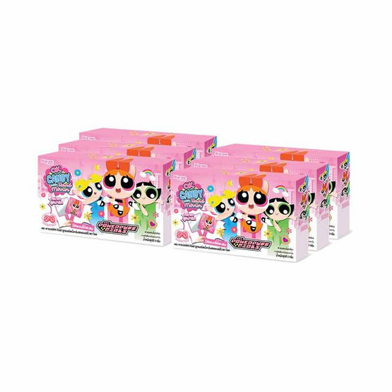 โอเค ลูกอมรูปหัวใจกลิ่นสตรอเบอร์รี่ พร้อมกระจก PowerPuffGirls 9 กรัม (แพ็ก 6 ชิ้น) โอเค ลูกอมรูปหัวใจกลิ่นสตรอเบอร์รี่ พร้อมกระจก PowerPuffGirls 9 กรัม (แพ็ก 6 ชิ้น)