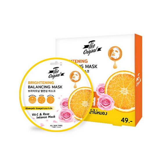 The Original มาส์กแผ่น Brightening Balancing Mask 20 มล. (10 แผ่น) The Original มาส์กแผ่น Brightening Balancing Mask 20 มล. (10 แผ่น)