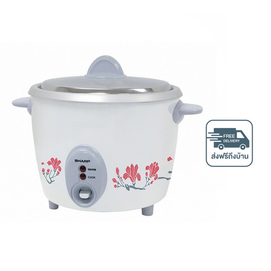 SHARP หม้อหุงข้าวไฟฟ้าเบญจรงค์ 2.8L KSH-D28