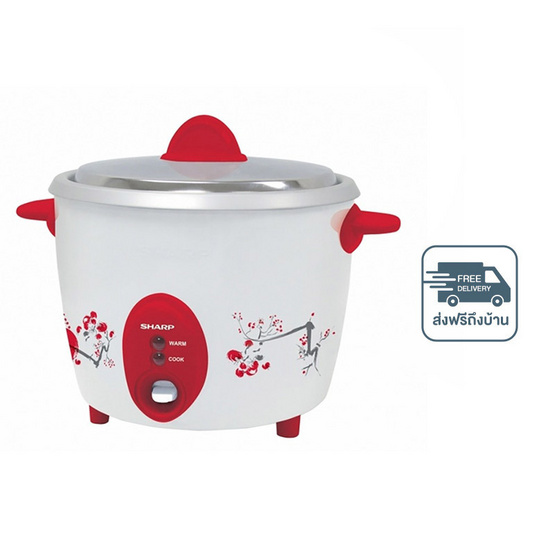 SHARP หม้อหุงข้าวไฟฟ้าเบญจรงค์ 2.8L KSH-D28