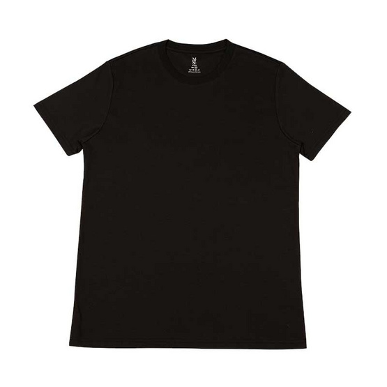 M2S Lifestyle เสื้อยืดคอ Anitbac Unisex สีดำ